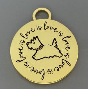 XQ-L2593 小狗圆吊饰